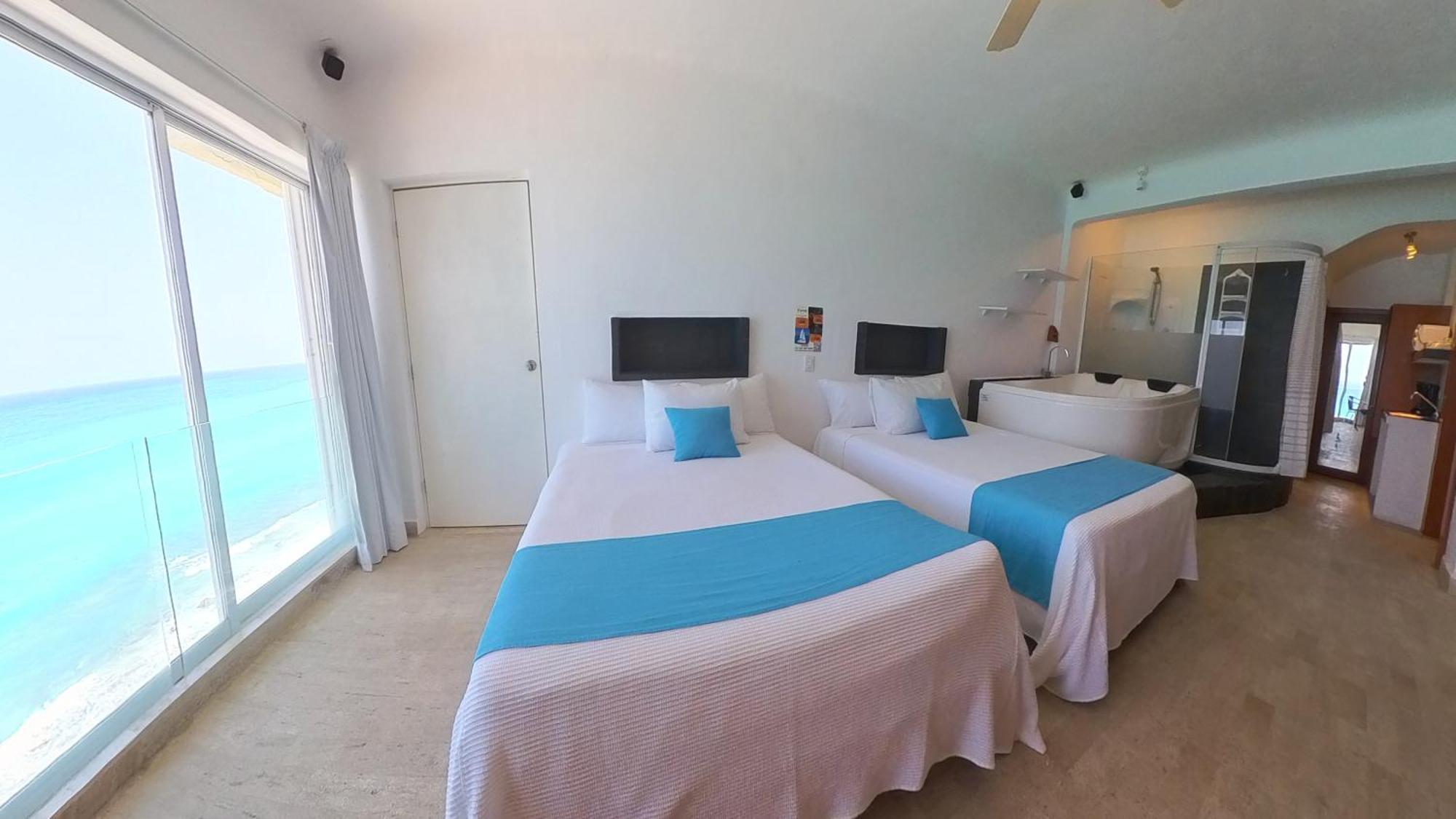 Cancun Plaza Sea View Bilik gambar